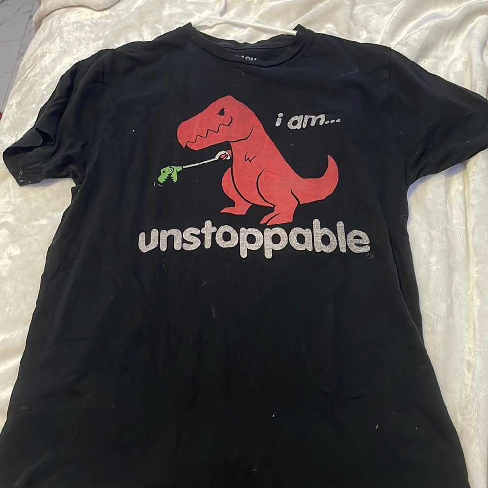 I Am Unstoppable Funny Dinosaur Tee